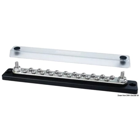 Bornes électriques Bus Bar Heavy Duty Techno| EAN 8033137220609 Ref 14.307.12