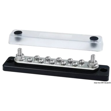 Bornes électriques Bus Bar Heavy Duty Techno| EAN 8033137220586 Ref 14.307.10