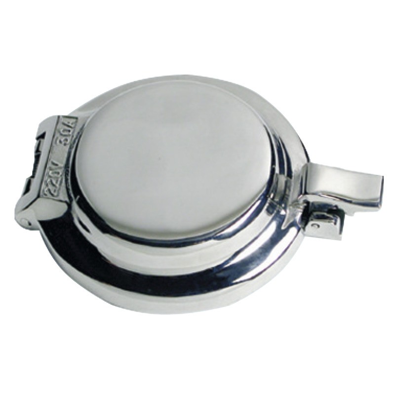 
Prise inox ronde 30 A 220 V 
