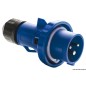
Fiche de courant standard tripolaire mâle IP67 32A 
