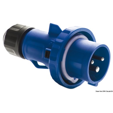 Fiche de courant standard prise de quai IP67| EAN 8033137090882 Ref 14.335.11