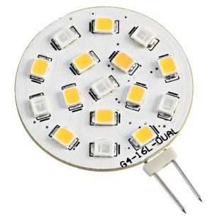 Ampoule LED SMD bicolore culot G4| EAN 8033137059063 Ref 14.450.34