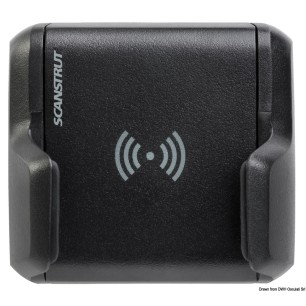 Support de téléphone + chargeur sans fil étanche ROKK Wireless Nano - 10 W| EAN 8033137205668 Ref 14.514.12