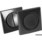
Interrupteur double 10 A noir/noir 

