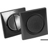 
Interrupteur double 10 A noir/noir 
