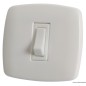 
Interrupteur Contemporary N. 1 blanc 
