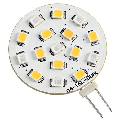 Ampoule LED SMD bicolore culot G4| EAN 8033137059049 Ref 14.450.32