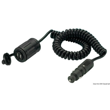 Prises USB 12/24V| EAN 8033137038204 Ref 14.517.12