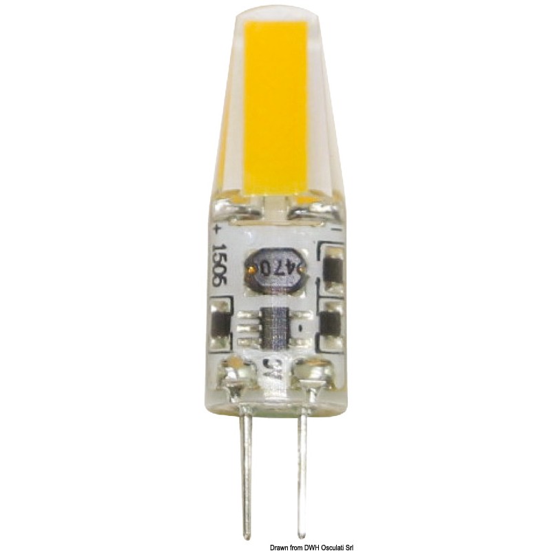 Ampoule LED - culot G4 éclairage 360° 12 V
Ampoule LED - culot G4 éclairage 360° 12 V
