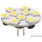 
Ampoule LED SMD G4 12/24V fixation arrière Ø 24mm 
