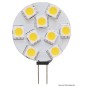 
Ampoule LED SMD G4 12/24V fixation latérale Ø 24mm 
