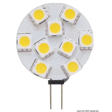 Ampoule LED SMD culot G4| EAN 8033137056413 Ref 14.450.09