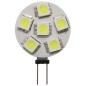 
Ampoule 6 LED G4 fixation latèrale Ø 24 mm 
