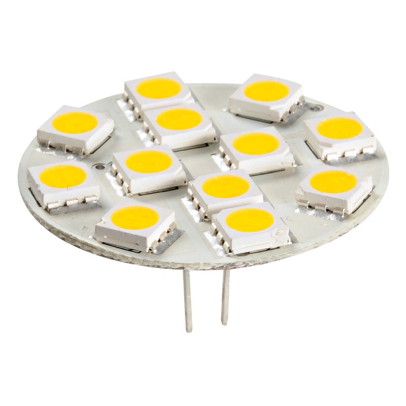 
Ampoule 12 LED G4 fixation arrière Ø 30 mm 
