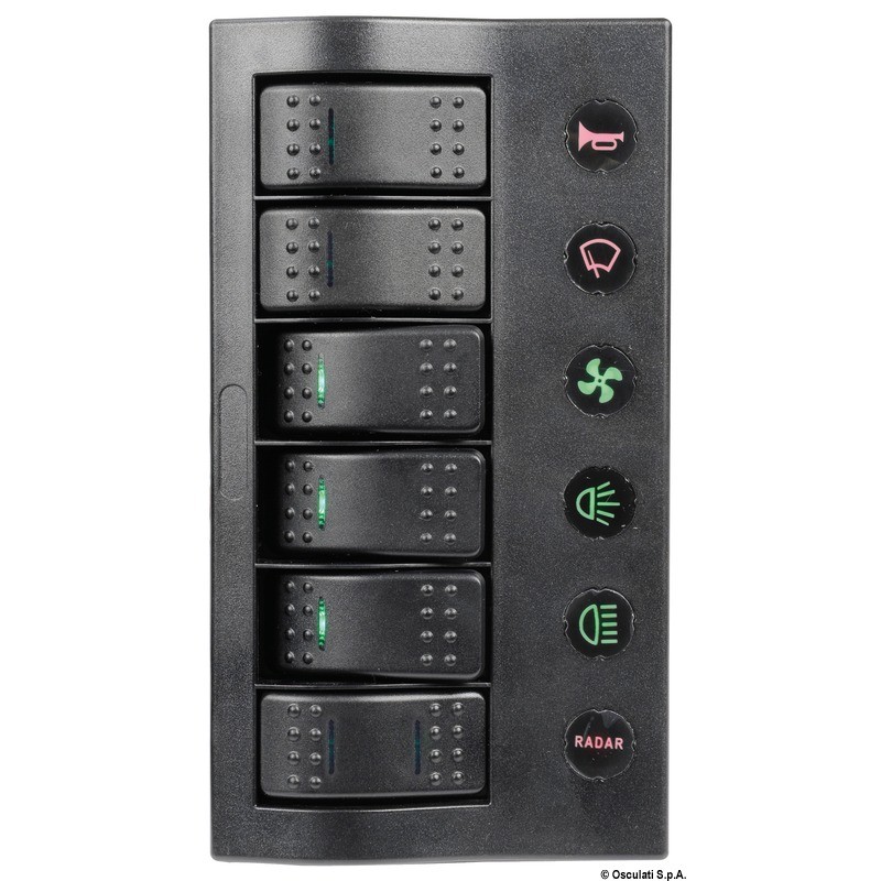 Tableau électrique PCP Compact 6 interrupteurs
Tableau électrique PCP Compact 6 interrupteurs