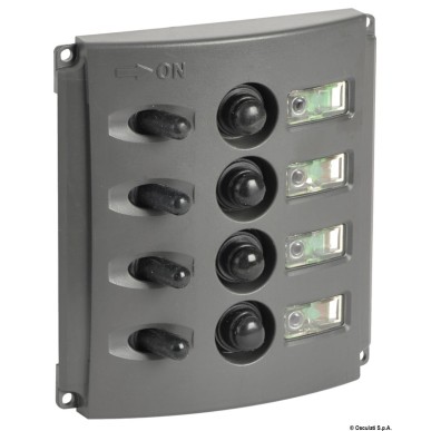 Tableaux électriques + fusibles automatiques+ double LED| EAN 8033137092350 Ref 14.850.04