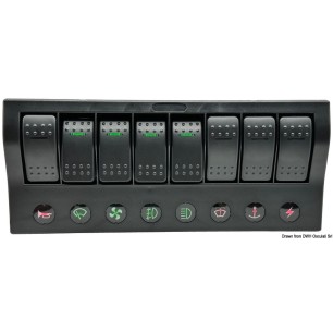 Tableau électrique série PCP Compact + circuit breaker + LED| EAN 8033137220005 Ref 14.860.08