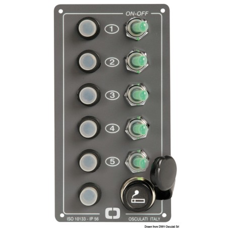 Tableau électrique Elite| EAN 8033137002106 Ref 14.705.00