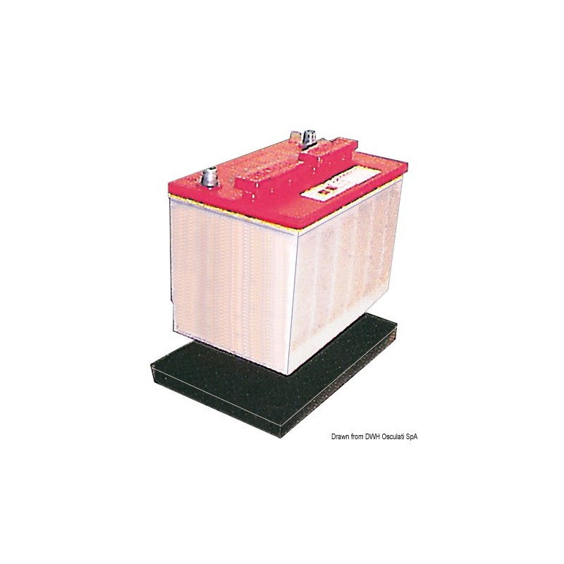 Plateau porte batterie caoutchouc noir 355 x 177mm
Plateau porte batterie caoutchouc noir 355 x 177mm