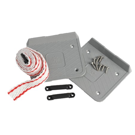 Paire de support de fixation batterie ou réservoir| EAN 8033137048173 Ref 14.548.00