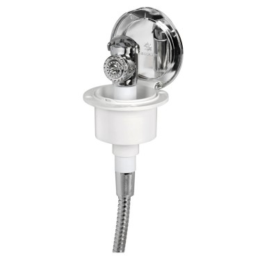 Boîtier douchette pont Classic Evo + douchette Mizar bouton| EAN 8033137092947 Ref 15.150.06