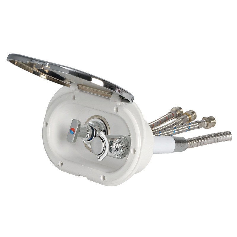 Coffret douche tuyau inox 4 m
Coffret douche tuyau inox 4 m