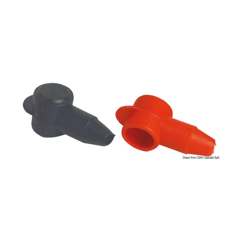 
Capuchon isolant 18 mm noir 

