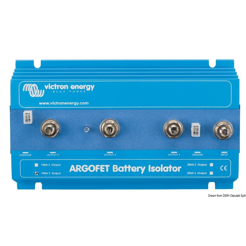 
Répartiteur de charge Victron Argofet 2 x 200 A 
