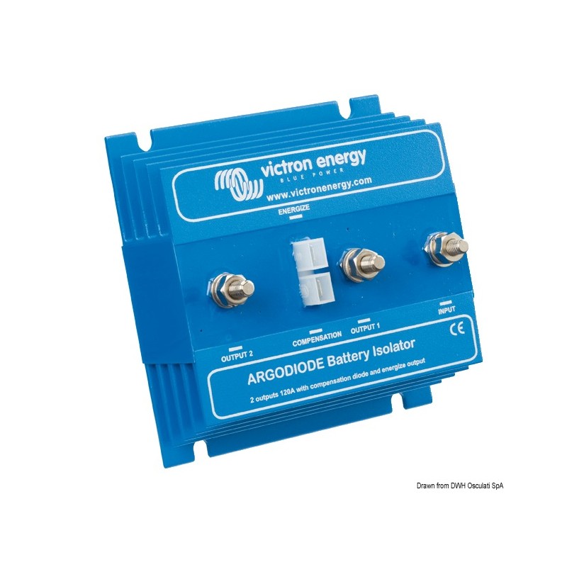 
Répartiteur de charge Victron Argodiode 2 x 160 A 
