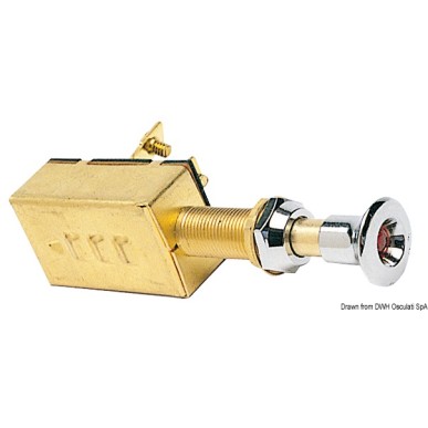 Interrupteur ON-OFF + témoin lumineux LED| EAN 8033137002434 Ref 14.955.01