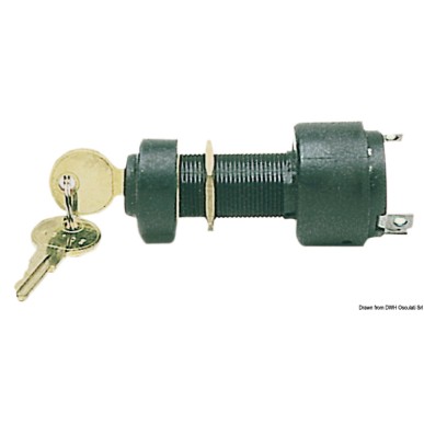 Clé de démarrage étanche| EAN 8033137002403 Ref 14.918.33