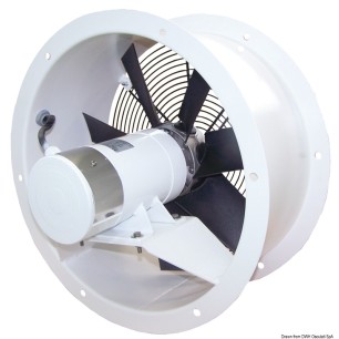 Ventilateur hélicoïdal,équilibrée statique+ dynamique| EAN 8033137094637 Ref 16.103.12