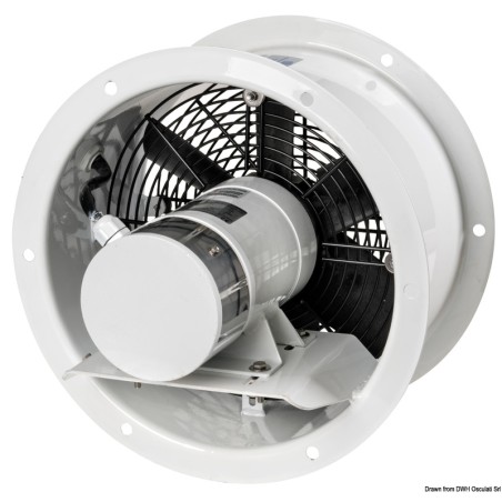 Ventilateur hélicoïdal,équilibrée statique+ dynamique| EAN 8033137206085 Ref 16.103.07