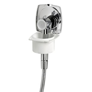 Boîtier douchette pont New Edge + douchette Niagara.| EAN 8033137093074 Ref 15.160.51