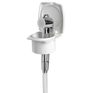 Boîtier douchette pont New Edge + douchette Niagara.| EAN 8033137093005 Ref 15.160.01