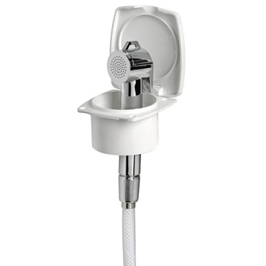Boîtier douchette pont New Edge + douchette Niagara.| EAN 8033137093005 Ref 15.160.01