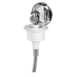 Boîtier douchette pont Classic Evo + douchette Mizar bouton| EAN 8033137092954 Ref 15.150.07