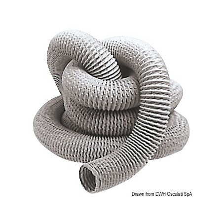 Tuyau aspirateurs fibre de verre+ PVC + armature métallique| EAN 8033137094675 Ref 16.104.36