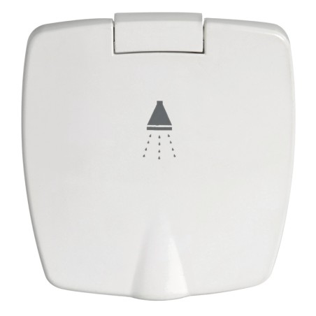 Boîtier douchette pont New Edge + douchette Mizar bouton| EAN 8033137093326 Ref 15.243.61