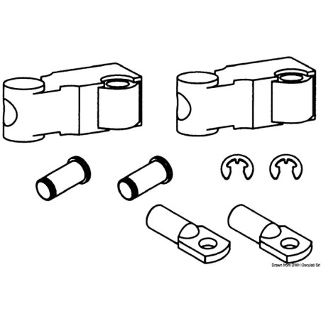 Kit adapter les câbles K61| EAN 8031164401466 Ref 45.100.13