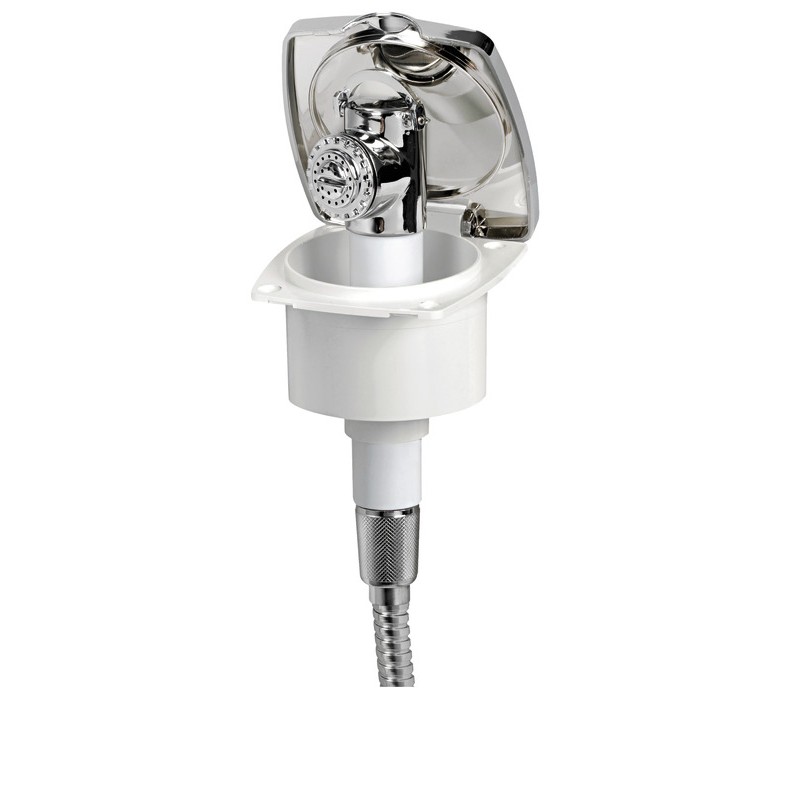 Douche New Edge chromée tuyau PVC 2,5 m
Douche New Edge chromée tuyau PVC 2,5 m