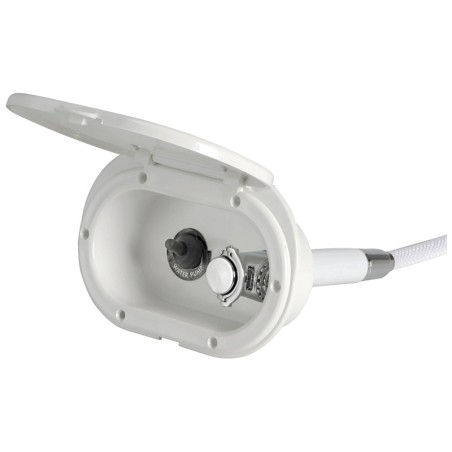Boîtier douchette pont gâchette Mizar + interrupteur étanche on / off| EAN 8033137093258 Ref 15.241.02