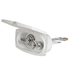 Boîtier douchette pont New Edge gâchette Mizar| EAN 8033137093906 Ref 15.257.02