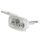 
Coffret douche New Edge blanc tuyau PVC 4 m Sortie douche arrière
