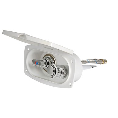 Boîtier douchette pont New Edge gâchette Mizar| EAN 8033137093906 Ref 15.257.02