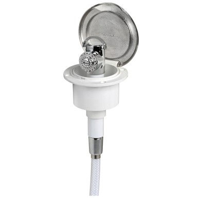 Boîtier douchette pont Classic Evo + douchette Mizar bouton| EAN 8033137093722 Ref 15.250.70