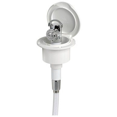 Boîtier douchette pont Classic Evo + douchette Mizar bouton| EAN 8033137093616 Ref 15.250.00