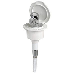 Boîtier douchette pont Classic Evo + douchette Mizar bouton| EAN 8033137093623 Ref 15.250.01