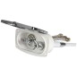 
Coffret douche New Edge chromé tuyau PVC 4 m Sortie douche arrière
