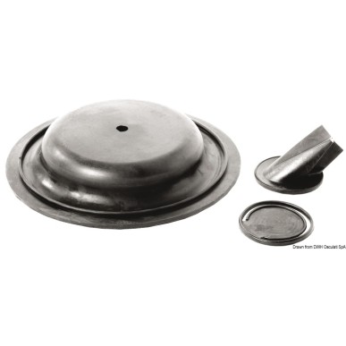 Pompe manuelle version escamotable derrière la paroi| EAN 8033137002496 Ref 15.262.26